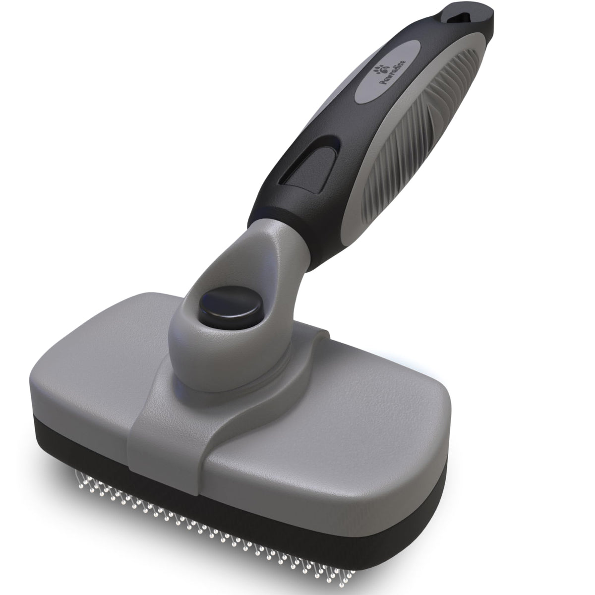 Deshedding Dog Brush for Shedding – Self Clean Cat Brush Deshedding & Grooming Tool for Long Haired and Short Haired Dogs, Slicker Brushes for Dogs, Skin-Friendly, Retractable Bristles, Easy to Clean