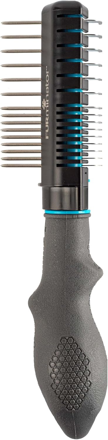 FURminator 2-in-1 Doodle Grooming Tool for Dogs Susceptible to Matting