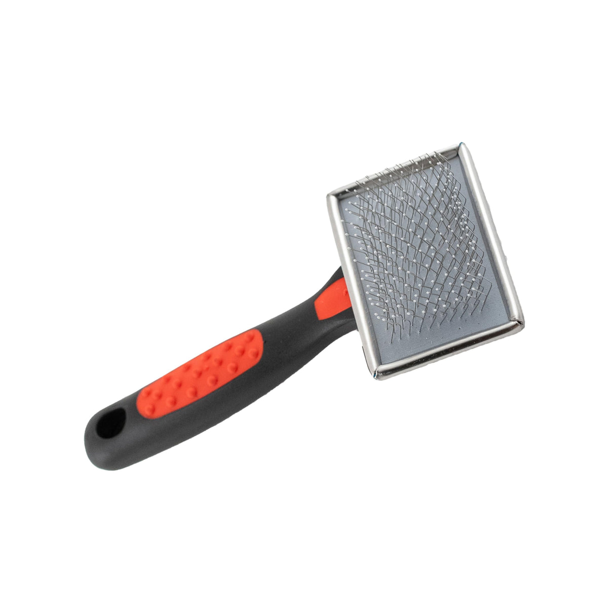 Ryan's Pet Supplies Paw Brothers Soft Flat Slicker Brush for Dogs, Grooming Brush Small and Medium Dogs, Coated Tips, Gentle on Skin, Maximum Coverage, Medium