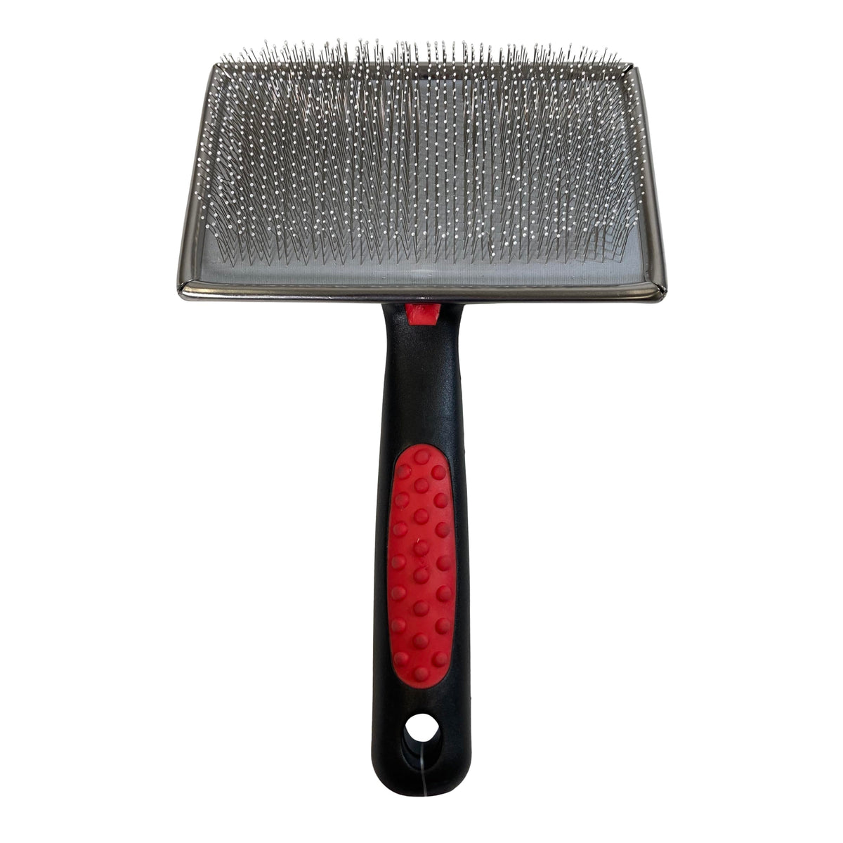 Ryan's Pet Supplies Paw Brothers Soft Flat Slicker Brush for Dogs, Grooming Brush Small and Medium Dogs, Coated Tips, Gentle on Skin, Maximum Coverage, Medium