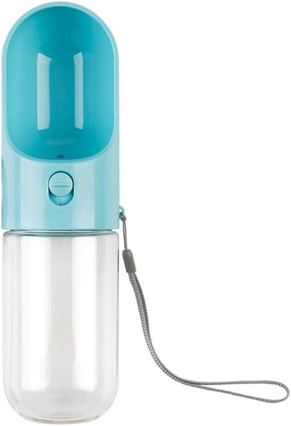 Portable Dog Water Bottle with Drinking Bowl Leakproof