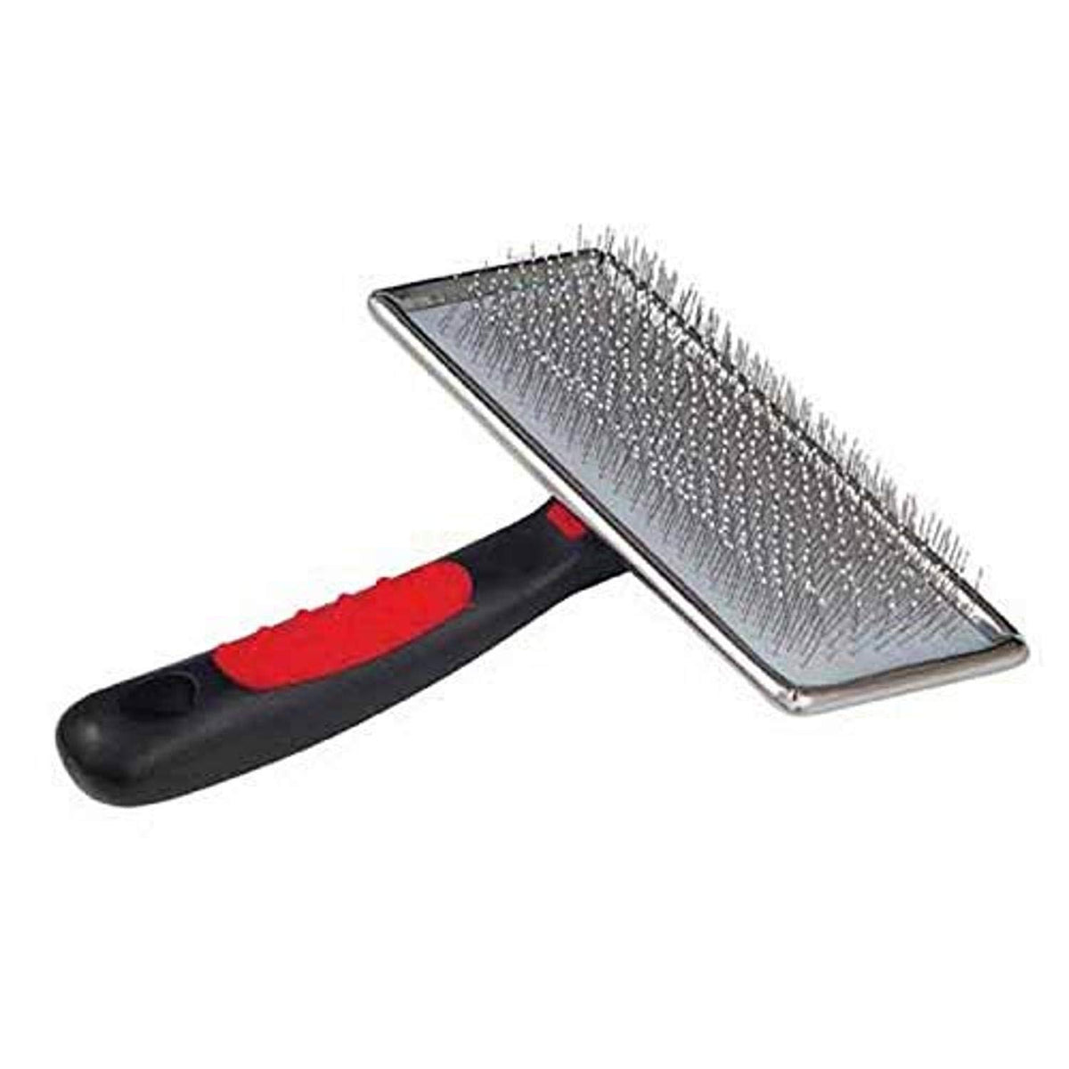 Ryan's Pet Supplies Paw Brothers Soft Flat Slicker Brush for Dogs, Grooming Brush Small and Medium Dogs, Coated Tips, Gentle on Skin, Maximum Coverage, Medium