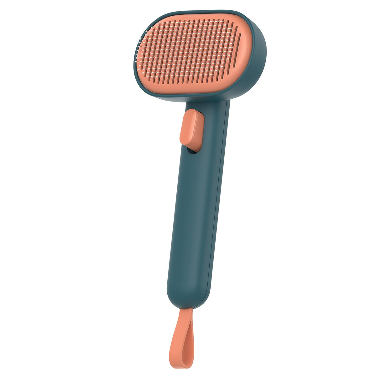 aumuca Skin Friendly Self-Cleaning Slicker Brush for Dogs & Cats, Gentle Pet Grooming Tool for Shedding & Deshedding, Efficient Hair Remover for Long & Short Haired Pets