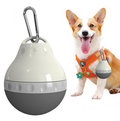Dog Travel Water Bottle Detachable Bowl Leak Proof Portable ，Silicone Bottle Body，Collapsible and Suitable for Small Pets for Outdoor Walking, Hiking, Travel (Green2, 200ml2)