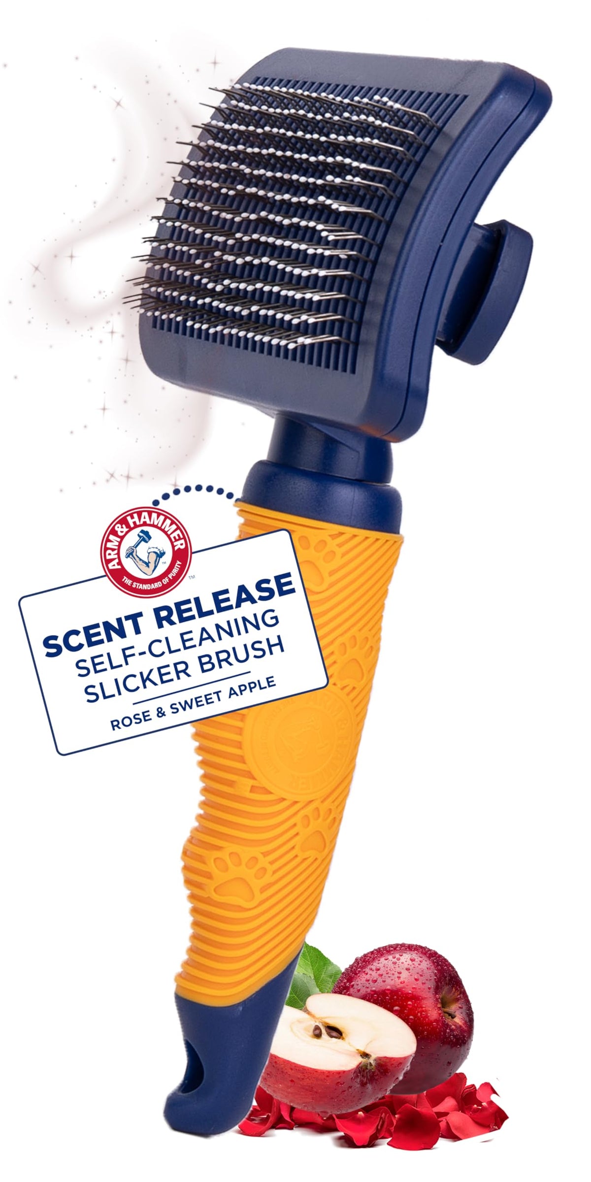 Arm & Hammer - Dog Brush, Dog Washing Gloves, Grooming Glove, Vanilla