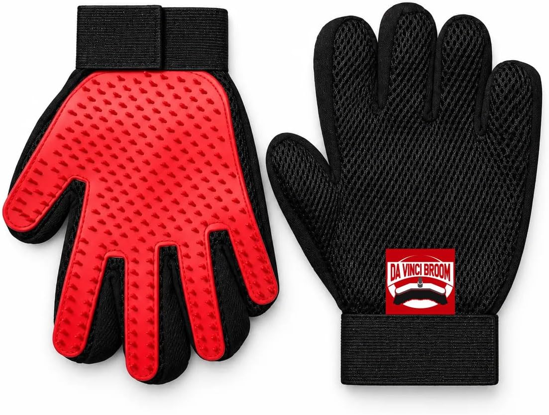 Da Vinci Deshedding Glove for Dogs & Cats