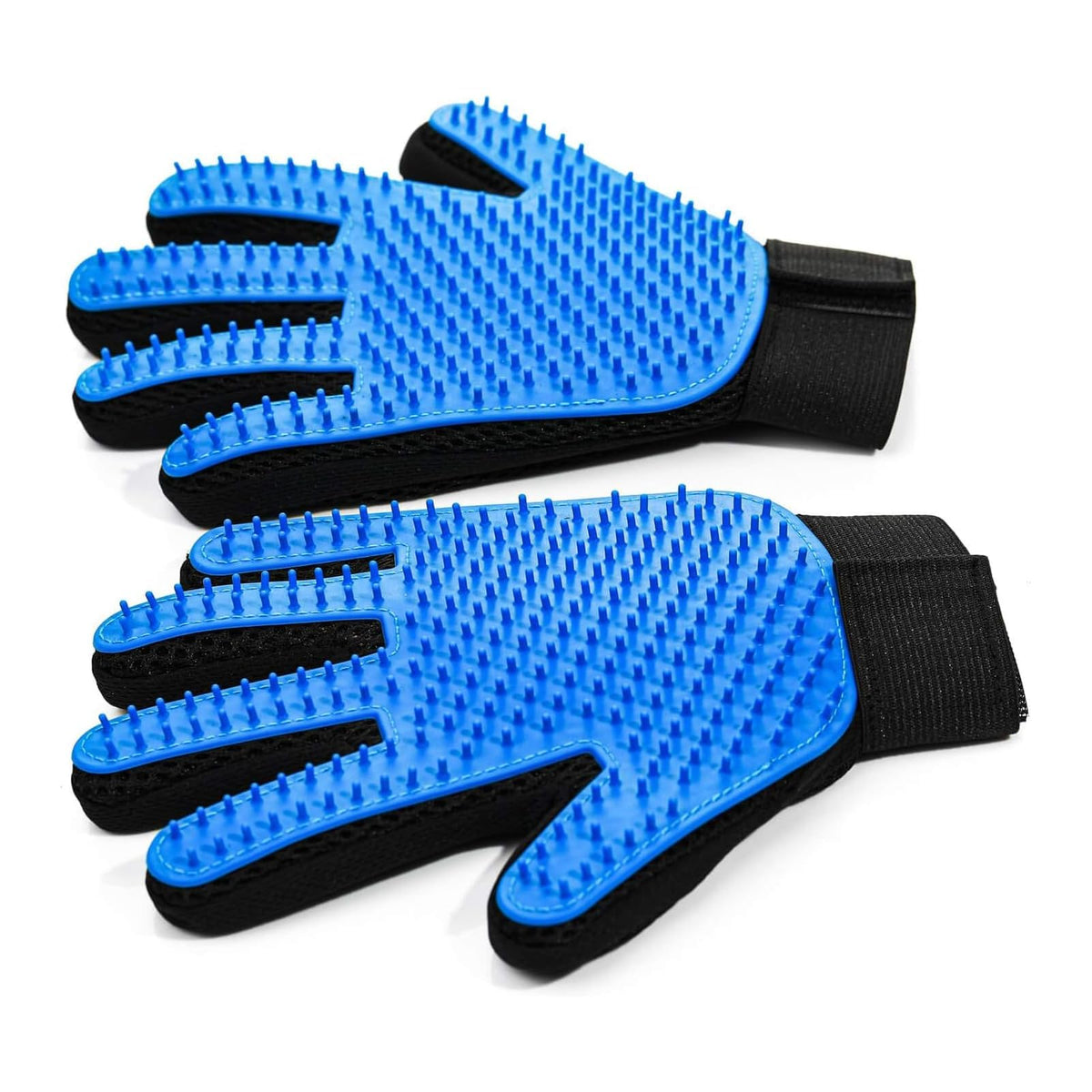 NVNAN 5-Piece Dog Grooming Brush Set with Grooming Gloves