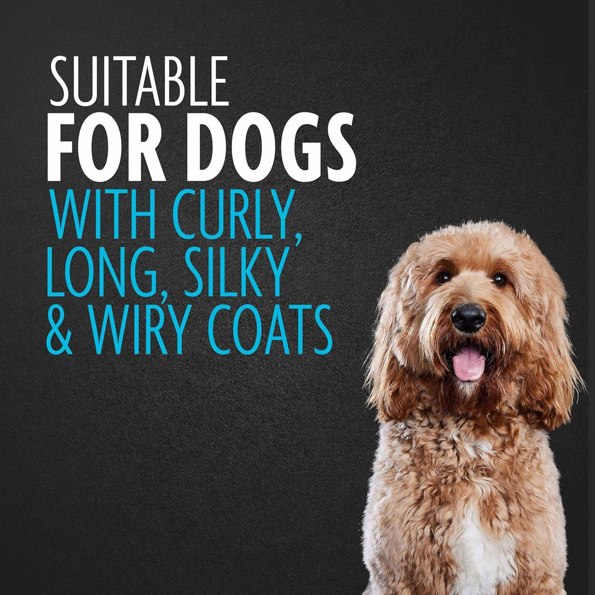 FURminator 2-in-1 Doodle Grooming Tool for Dogs Susceptible to Matting
